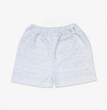 Quần cộc sơ sinh kẻ xanh Miomio