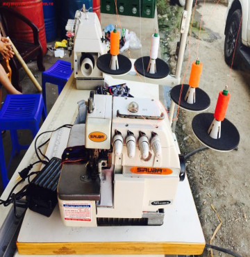 Chập vắt sổ cuốn bèo SIRUBA