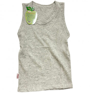 Áo ba lỗ sơ sinh Melange IQ Baby (Xám tiêu)