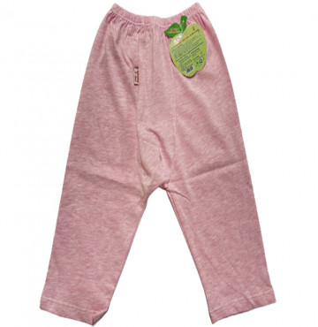 Quần dài sơ sinh mặc bỉm Melange IQ Baby (Hồng Melg)