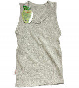 Áo ba lỗ sơ sinh Melange IQ Baby (Xám tiêu)