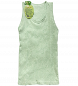 Áo ba lỗ sơ sinh Melange IQ Baby (Xanh Melg)