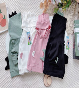 Áo khoác mũ có tai sơ sinh(S1-S7)