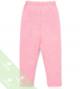 Quần dài sơ sinh đáp đũng Lullaby NH59B (màu hồng)