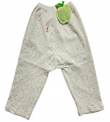 Quần dài sơ sinh mặc bỉm Melange IQ Baby (Xám tiêu)