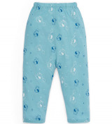 Quần dài đáp đũng sơ sinh Lullaby NH49B (xanh voi)