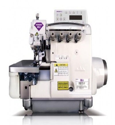 mắt vắt sổ điện tử 2 kim 4 chỉ Ccó trợ lực HIKARI HX6814TC-03UTC2/AK/PP