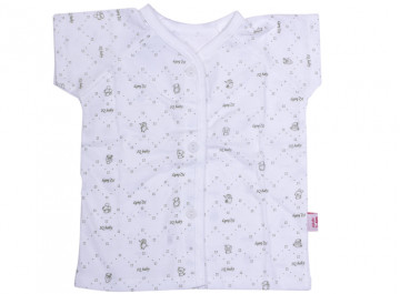 Áo cộc sơ sinh IQ Baby (màu xanh)