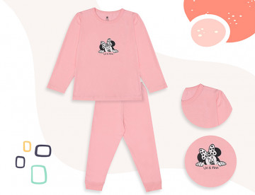 Bộ sơ sinh dài tay cho bé Uri&Finn UAB1018