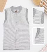 Áo gile sơ sinh sọc kẻ nhỏ Uala UR3203 (nhiều màu)