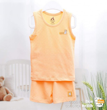 Bộ sơ sinh ba lỗ Modal Uala Rogo UR3129