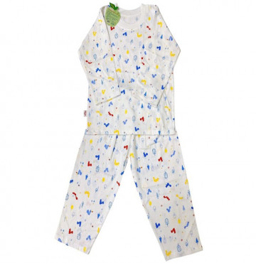 Bộ sơ sinh dài tay IQ Baby (Sóc con)