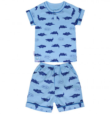 Bộ Pijama sơ sinh ngắn bé trai Hello BB 1070 (nhiều màu)