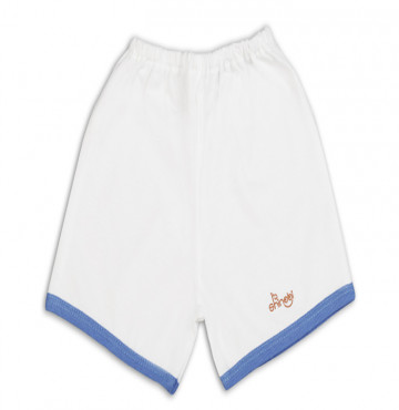 Quần cộc sơ sinh Shinobi (trắng viền xanh)