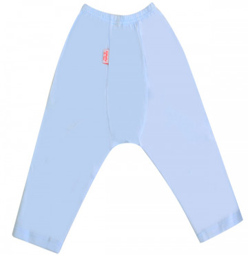 Quần dài sơ sinh mặc bỉm màu xanh IQ Baby