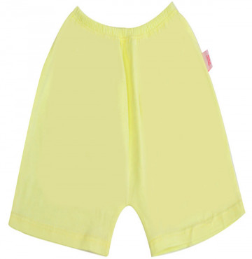 Quần ngắn sơ sinh màu vàng IQ Baby