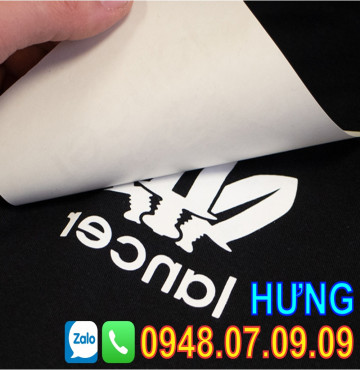 Nhãn ép nhiệt – Heat Transfer Label quần áo may mặc, thể thao