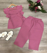 bán buôn đồ bộ nữ quần 9 tấc vải gẩy cao cấp