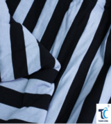 Vải thun 4 chiều sọc màu 03