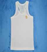 Áo ba lỗ sơ sinh Minh Anh (Màu trắng)