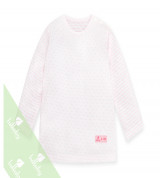 Áo sơ sinh dài tay cài vai Lullaby TD NH03-18 (màu hồng)
