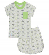 Bộ sơ sinh bông tay ngắn Hello BB 1126 (nhiều màu)