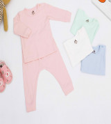 Bộ sơ sinh dài tay trơn Uala UR3804