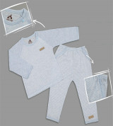 Bộ quần áo sơ sinh dài tay CV thân jaclan Uala UR3505