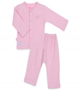 Bộ sơ sinh sọc cài giữa Hello BB 1235 (nhiều màu)