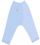 Quần dài sơ sinh mặc bỉm màu xanh IQ Baby