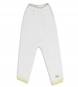 Quần dài sơ sinh mặc bỉm Shinobi (trắng viền vàng)