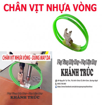 Chân vịt nhựa vòng máy may (khâu) công nghiệp 1kim