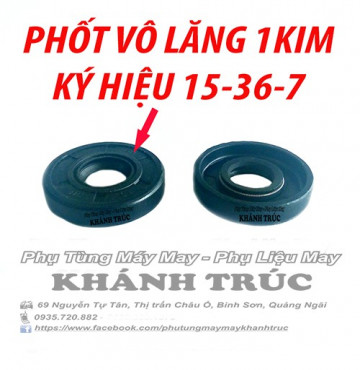 Phốt dầu Bu lăng 7-15-36 máy may công nghiệp 1kim