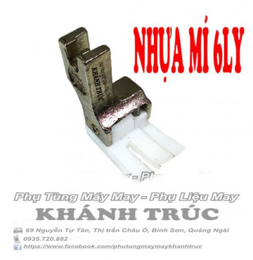 Chân vịt mí nhựa 6ly máy may (khâu) công nghiệp 1kim