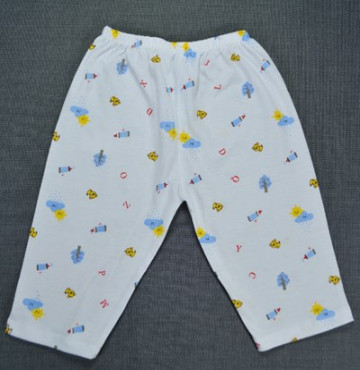 Quần dài sơ sinh AB (màu xanh)