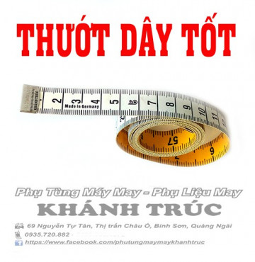 Thướt dây tốt sản xuất tại ĐỨC máy may (khâu) công nghiệp