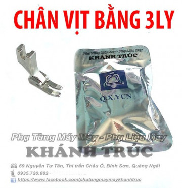 Chân vịt bản 3ly P58N hàng tốt máy may (khâu) công nghiệp 1kim
