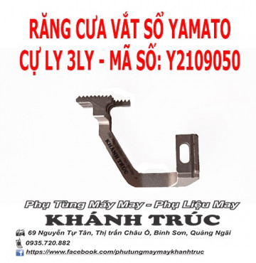 Bộ Răng cưa tốt máy vắt sổ YAMATO cự ly 3 ly máy may công nghiệp