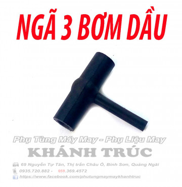 Ngã 3 dầu máy may (khâu) công nghiệp 1kim