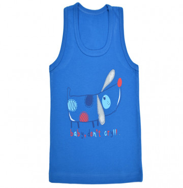 Áo ba lỗ bé trai sơ sinh Hello BB (nhiều màu)