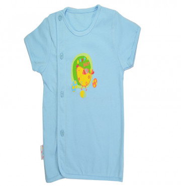 Áo sơ sinh bác sĩ tay ngắn Hello B&B (màu)