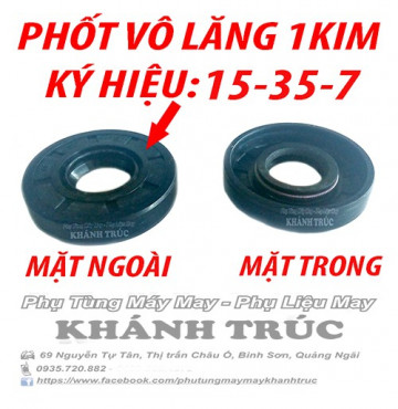 Phốt dầu Bu lăng 7-15-35 máy may công nghiệp 1kim