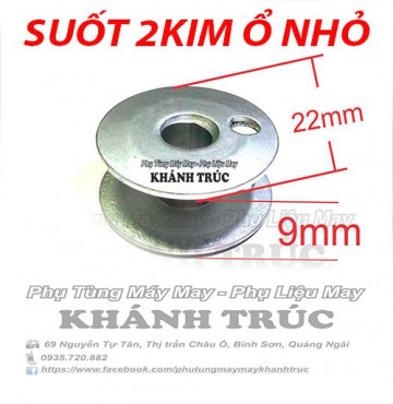 5 Suốt 2kim nhôm ổ nhỏ máy may (khâu) công nghiệp