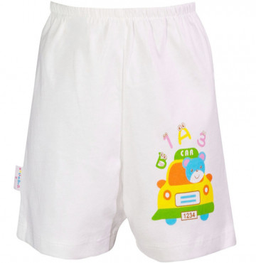 Quần đùi sơ sinh hình Hello BB cho bé