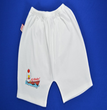 Quần đùi IQ Baby cho bé sơ sinh (màu trắng)