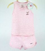 Bộ ba lỗ sơ sinh Dokma DB229 (màu hồng)