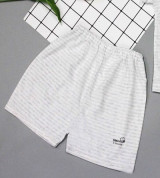 Quần đùi sơ sinh Dokma DQ109 (kẻ ghi)