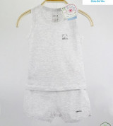 Bộ ba lỗ sơ sinh Dokma DB229 (màu ghi)