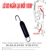 Lò xo ngắn mẫu 2 lại mối máy may công nghiệp 1kim