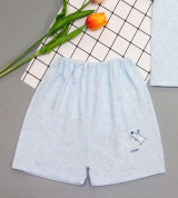 Quần đùi sơ sinh Dokma DQ109 (xanh)